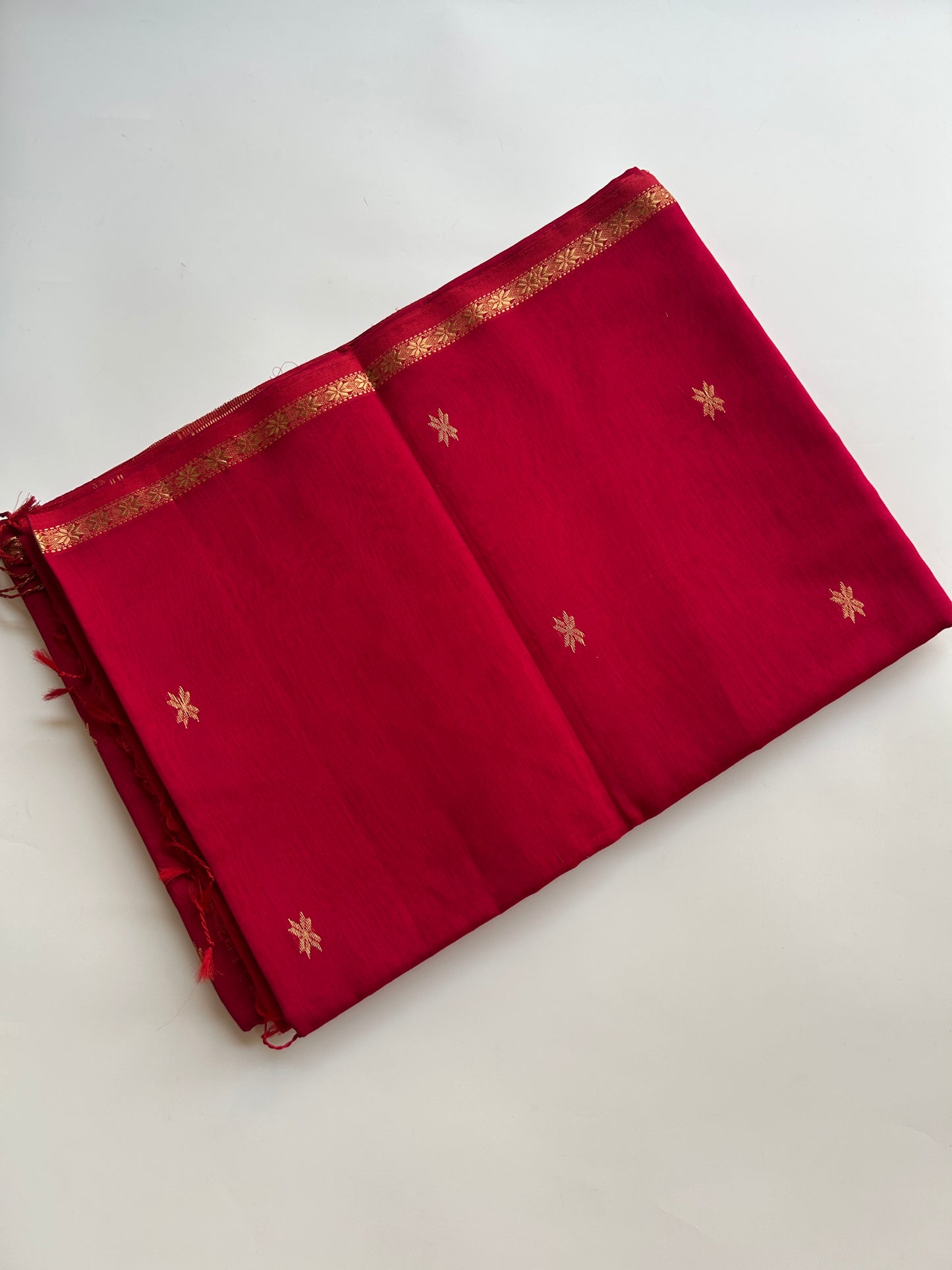Pink Maheshwari handloom saree
